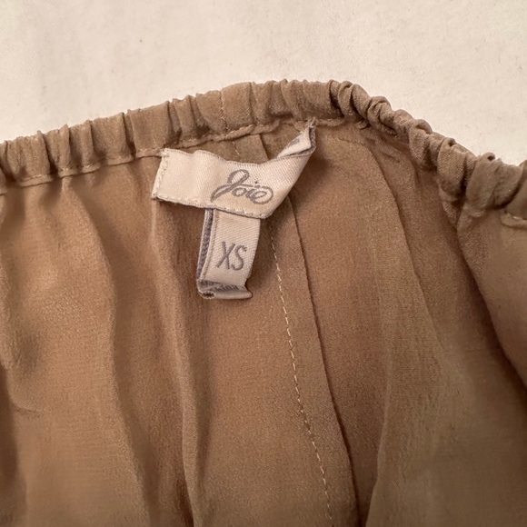 Joie silk off the shoulder top 100% silk - Picture 3 of 3